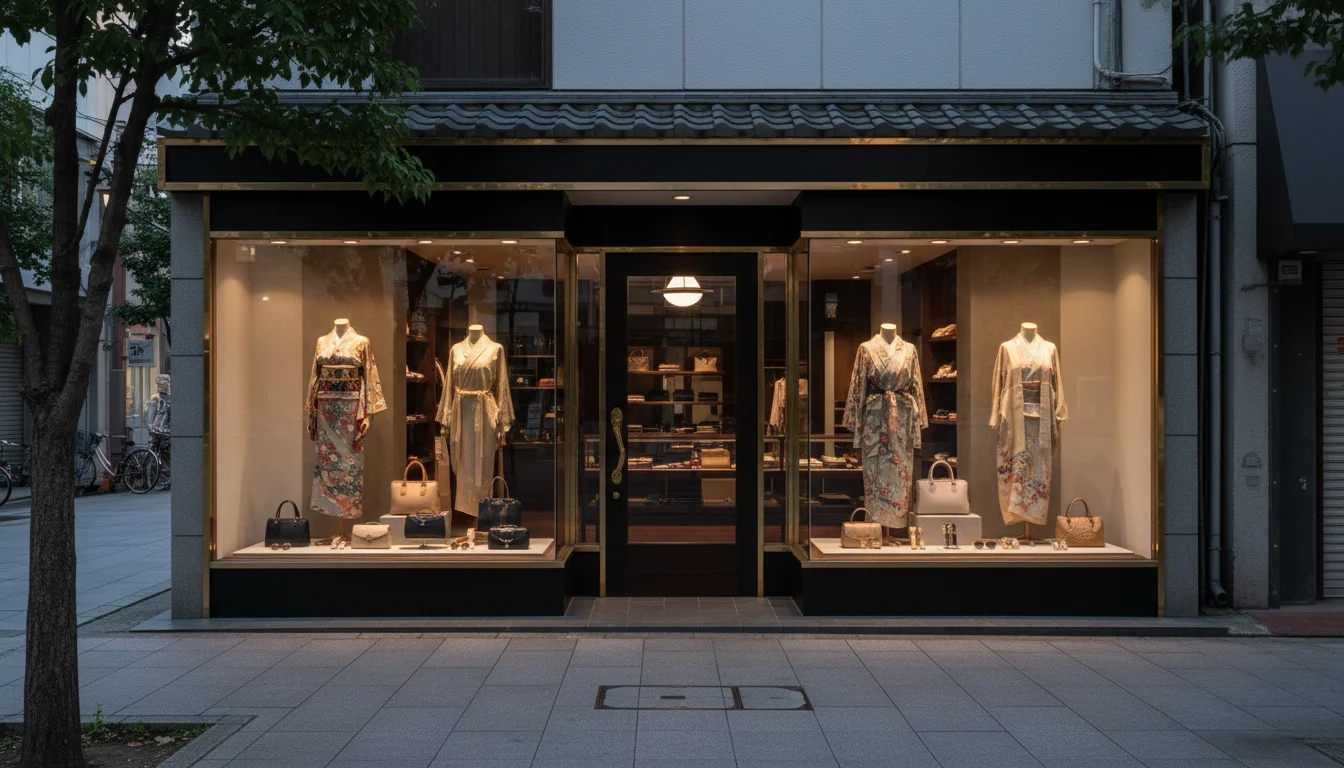 大阪心斎橋にある金の屋1号店の外観